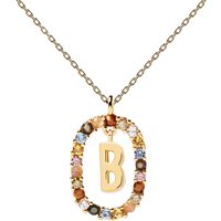 Collar PDPaola Mujer NEW LETTERS in Plata CO01-261-U - CO01-261-U